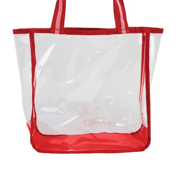 Clear Stadium Friendly TPU Tote Bag... from ASI 57655 STOPNGO Line