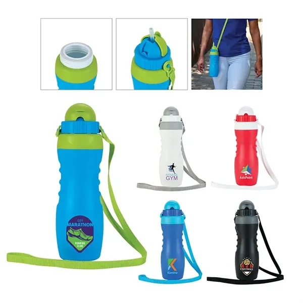 Remi 18 oz. Double Wall Polypropylene Water Bottle... from ASI 67866 Logomark/Valumark