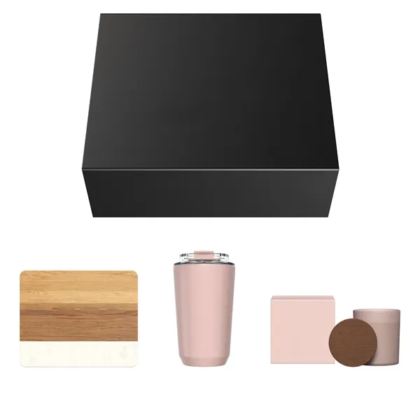 Gift Set includes LF103 - BROOKE ACACIA WOOD AND FAUX MARBLE... from ASI 88660 Spector & Co.