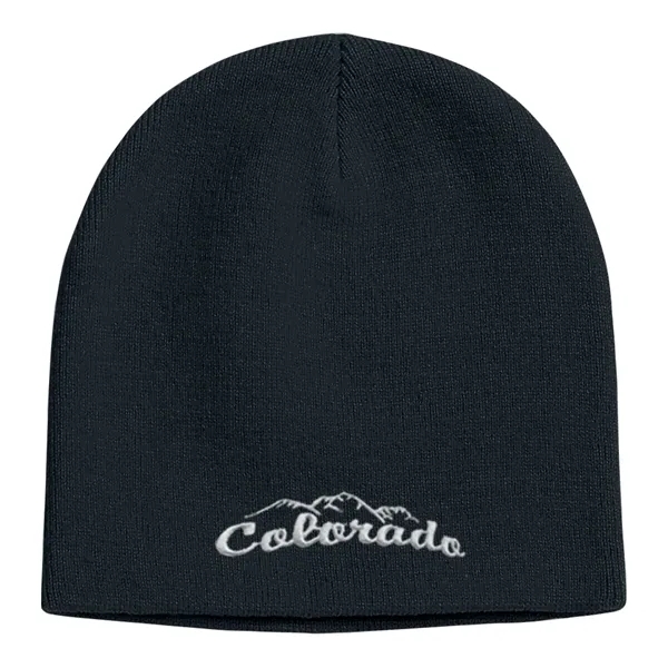 Knit Beanie Cap.  100% Acrylic.  One Size Fits All.... from ASI 61125 Hit Promotional Products / Hit®