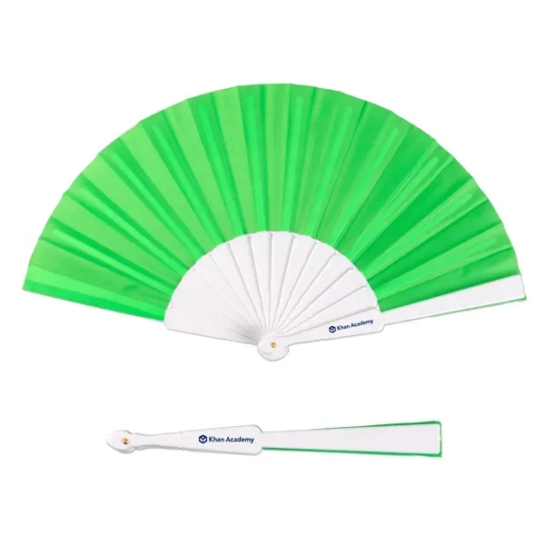 Rainbow-colored foldable hand fan.... from ASI 98360 WOWLine / WOWLine®