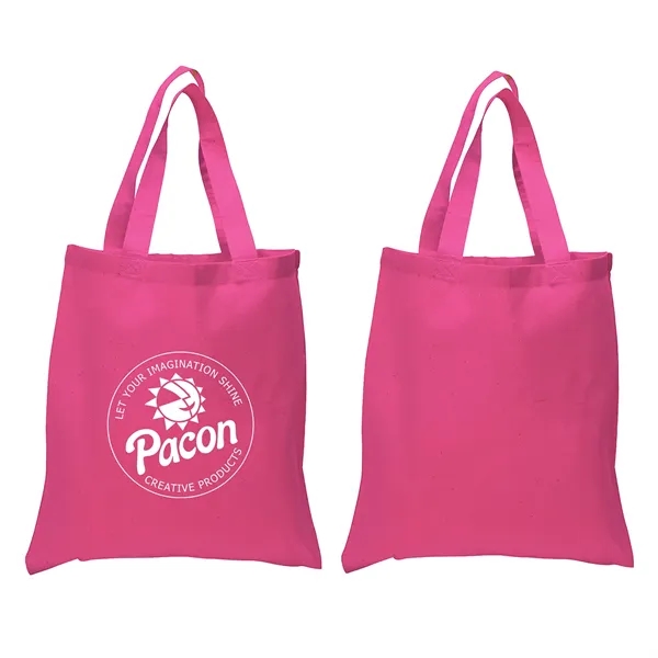 5.5 oz. canvas tote bag plus 1 color heat transfer imprint... from ASI 37218 Athena Promo (tm)