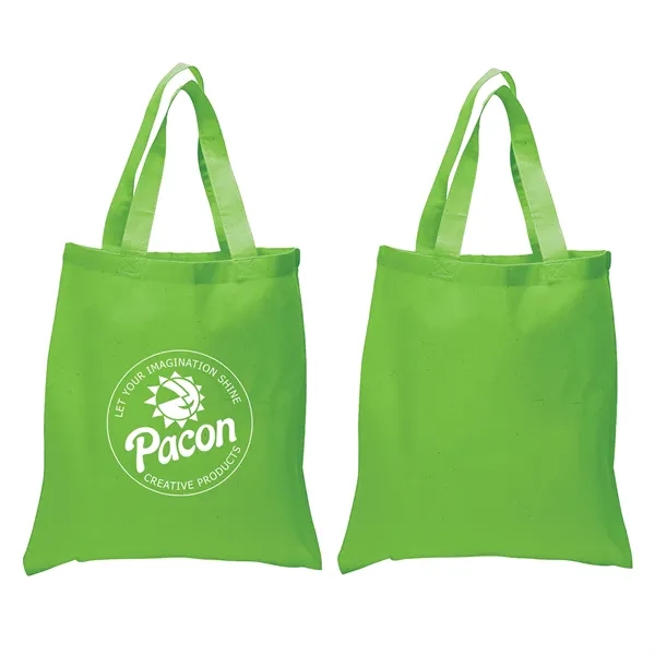 5.5 oz. canvas tote bag plus 1 color heat transfer imprint... from ASI 37218 Athena Promo (tm)