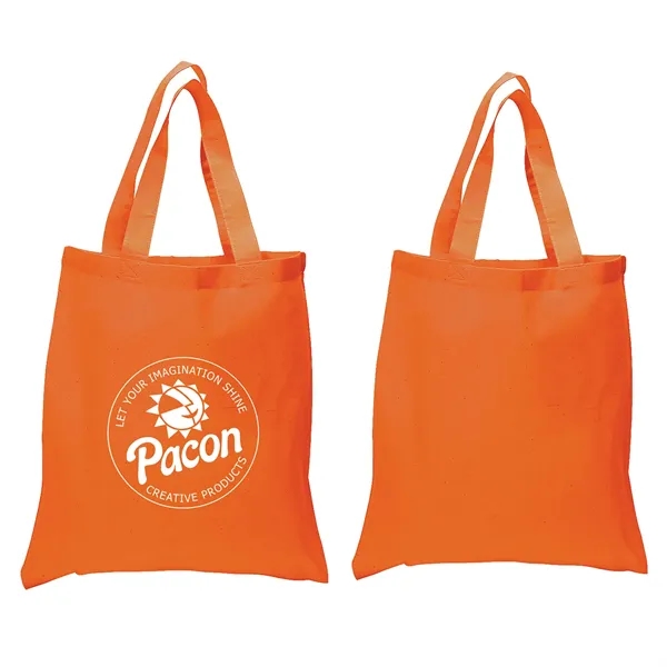 5.5 oz. canvas tote bag plus 1 color heat transfer imprint... from ASI 37218 Athena Promo (tm)