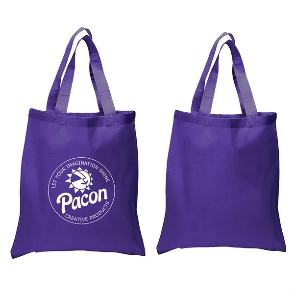 5.5 oz. canvas tote bag plus 1 color heat transfer imprint... from ASI 37218 Athena Promo (tm)