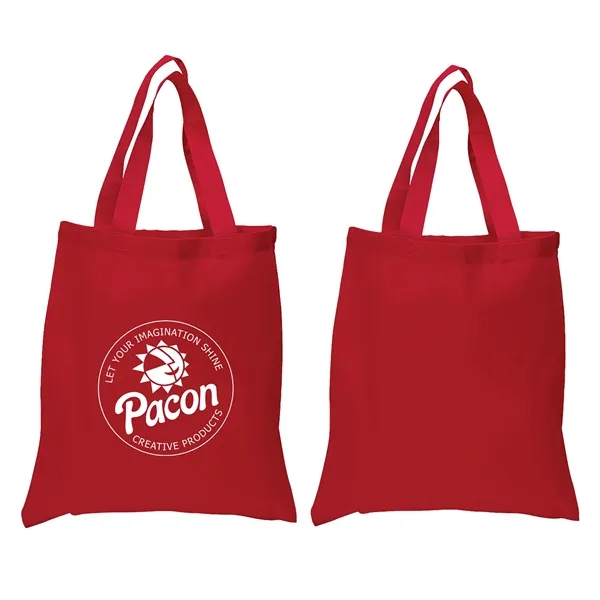 5.5 oz. canvas tote bag plus 1 color heat transfer imprint... from ASI 37218 Athena Promo (tm)