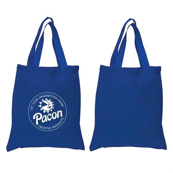 5.5 oz. canvas tote bag plus 1 color heat transfer imprint... from ASI 37218 Athena Promo (tm)