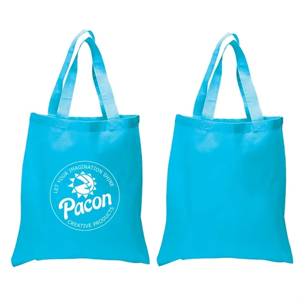 5.5 oz. canvas tote bag plus 1 color heat transfer imprint... from ASI 37218 Athena Promo (tm)