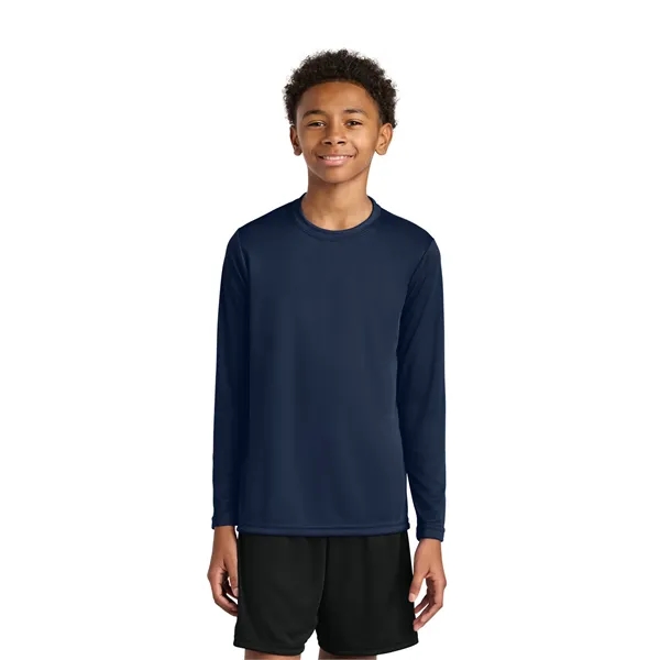 A4 Youth Cooling Performance Long Sleeve Tee... from ASI 84863 SanMar