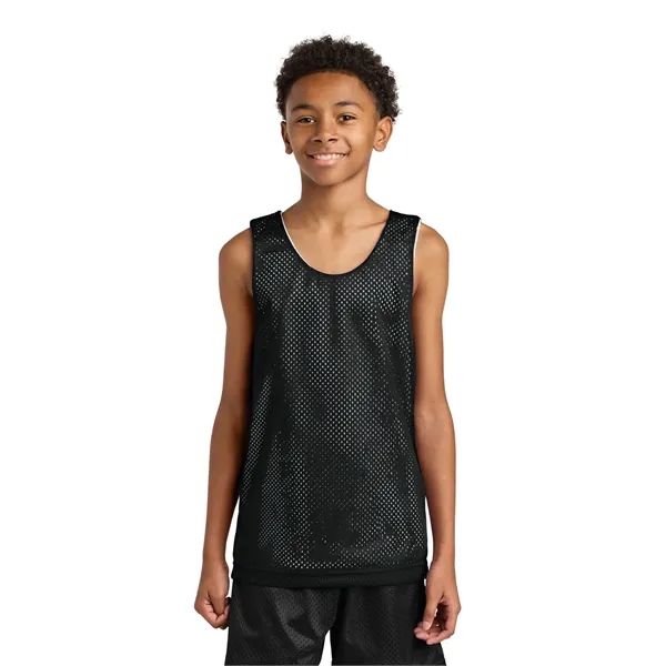 A4 Sprint Youth Reversible Mesh Tank... from ASI 84863 SanMar