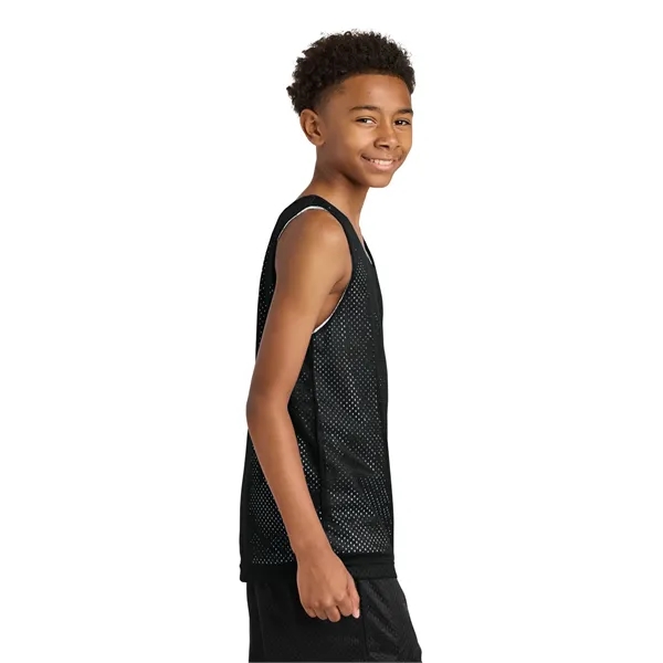 A4 Sprint Youth Reversible Mesh Tank... from ASI 84863 SanMar
