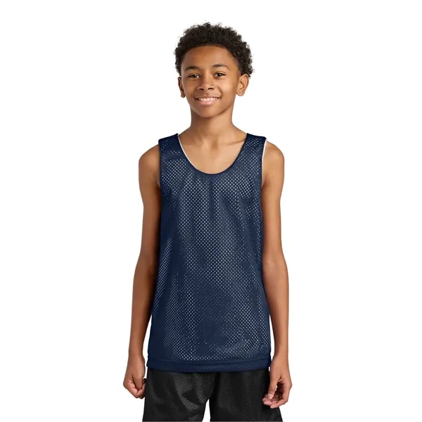 A4 Sprint Youth Reversible Mesh Tank... from ASI 84863 SanMar