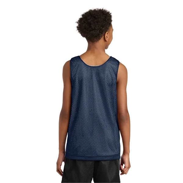 A4 Sprint Youth Reversible Mesh Tank... from ASI 84863 SanMar