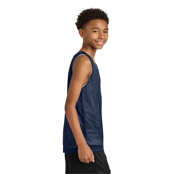 A4 Sprint Youth Reversible Mesh Tank... from ASI 84863 SanMar