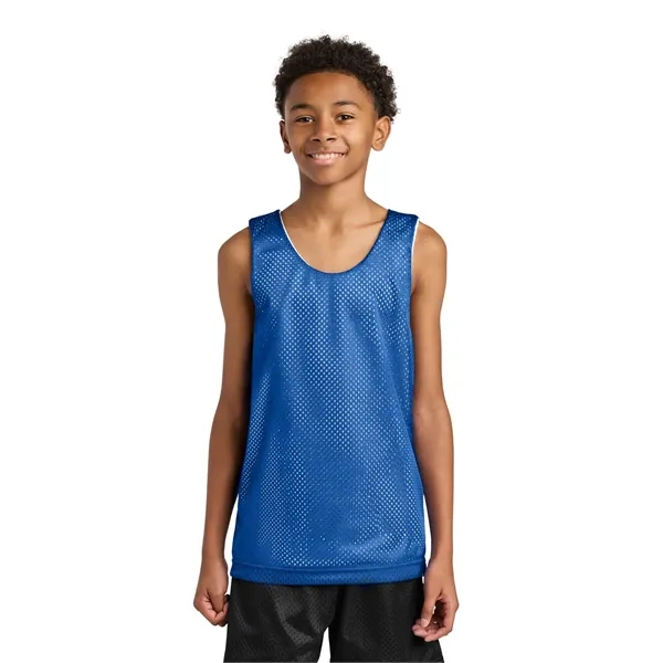 A4 Sprint Youth Reversible Mesh Tank... from ASI 84863 SanMar