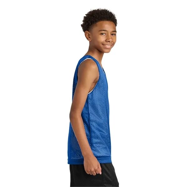 A4 Sprint Youth Reversible Mesh Tank... from ASI 84863 SanMar