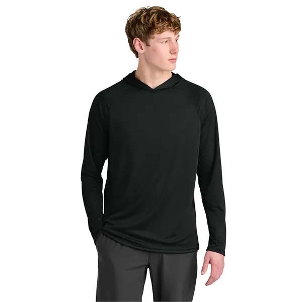 A4 Cooling Performance Long Sleeve Hooded Tee... from ASI 84863 SanMar