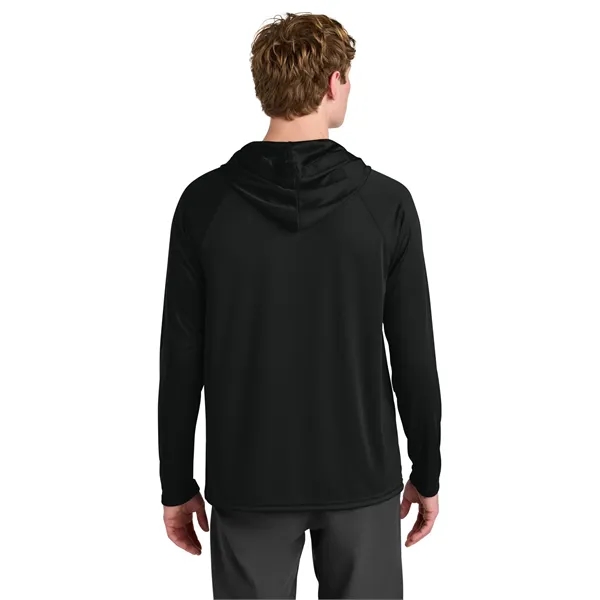 A4 Cooling Performance Long Sleeve Hooded Tee... from ASI 84863 SanMar