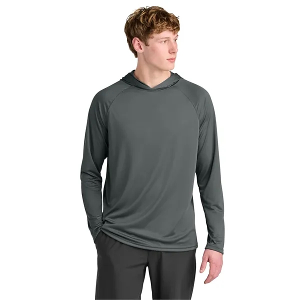 A4 Cooling Performance Long Sleeve Hooded Tee... from ASI 84863 SanMar