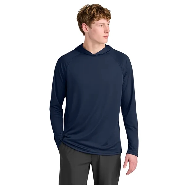 A4 Cooling Performance Long Sleeve Hooded Tee... from ASI 84863 SanMar