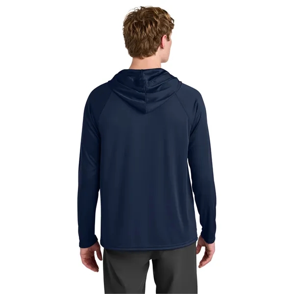 A4 Cooling Performance Long Sleeve Hooded Tee... from ASI 84863 SanMar