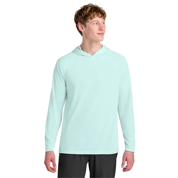 A4 Cooling Performance Long Sleeve Hooded Tee... from ASI 84863 SanMar