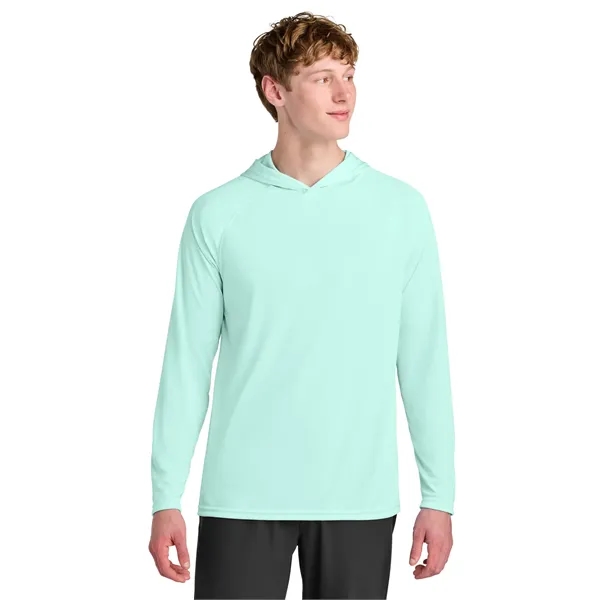 A4 Cooling Performance Long Sleeve Hooded Tee... from ASI 84863 SanMar