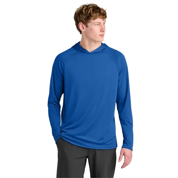 A4 Cooling Performance Long Sleeve Hooded Tee... from ASI 84863 SanMar