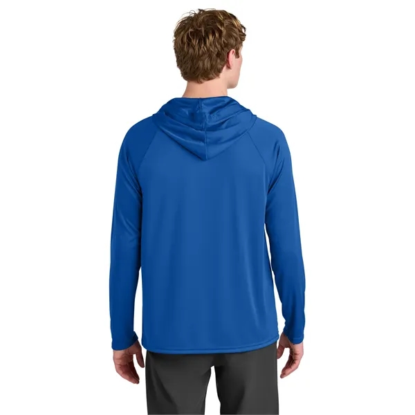 A4 Cooling Performance Long Sleeve Hooded Tee... from ASI 84863 SanMar