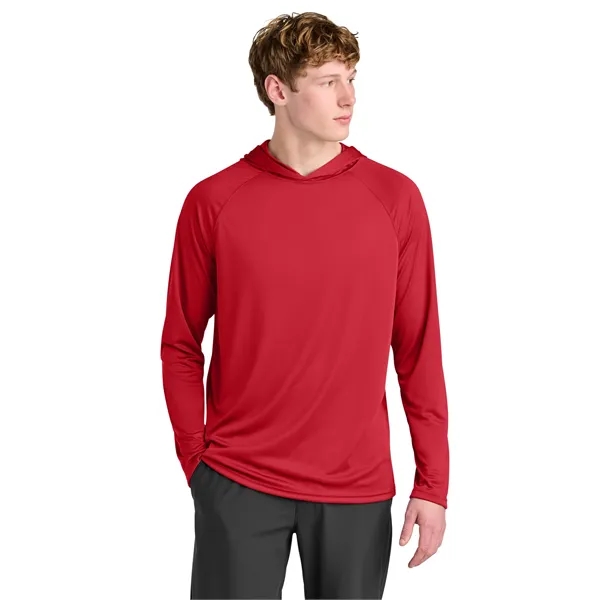 A4 Cooling Performance Long Sleeve Hooded Tee... from ASI 84863 SanMar