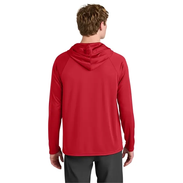 A4 Cooling Performance Long Sleeve Hooded Tee... from ASI 84863 SanMar