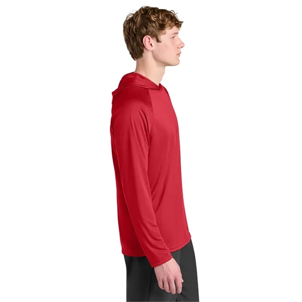 A4 Cooling Performance Long Sleeve Hooded Tee... from ASI 84863 SanMar