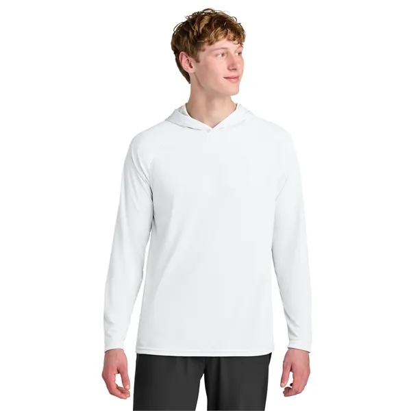A4 Cooling Performance Long Sleeve Hooded Tee... from ASI 84863 SanMar