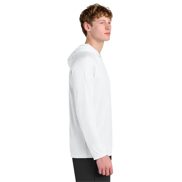 A4 Cooling Performance Long Sleeve Hooded Tee... from ASI 84863 SanMar
