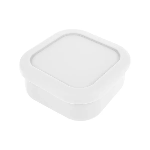 Square silicone food container; microwave safe and BPA free.... from ASI 61125 Hit Promotional Products / Hit®