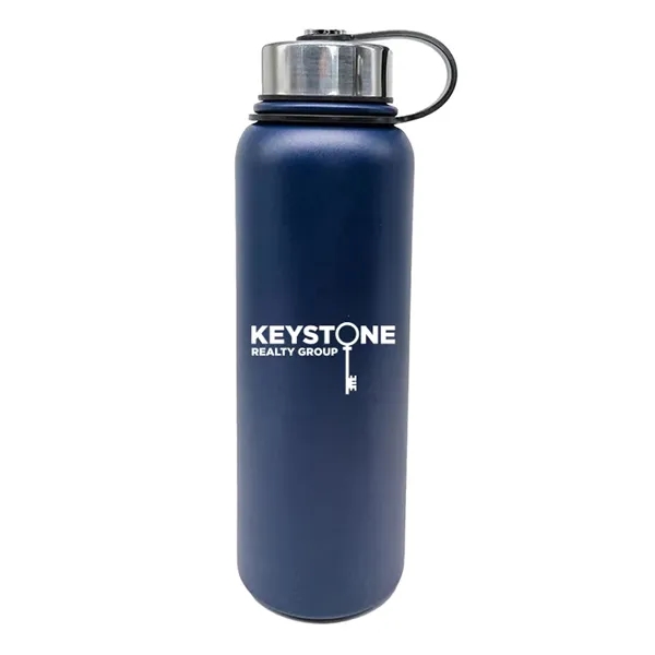 40oz stainless steel vacuum bottle with copper insulation and sliding lid,... from ASI 67557 LimeLight Ent