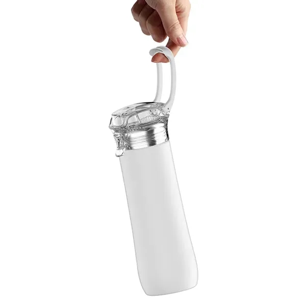 23oz vacuum insulated stainless steel bottle with locking lid and handle-perfect... from ASI 67557 LimeLight Ent