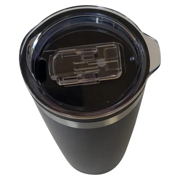 20oz double wall tumbler with stainless steel exterior, plastic liner, and... from ASI 67557 LimeLight Ent