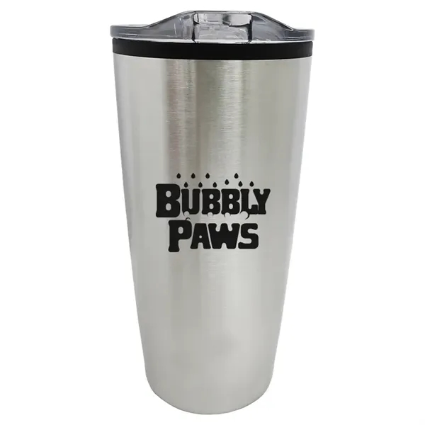 20oz double wall tumbler with stainless steel exterior, plastic liner, and... from ASI 67557 LimeLight Ent