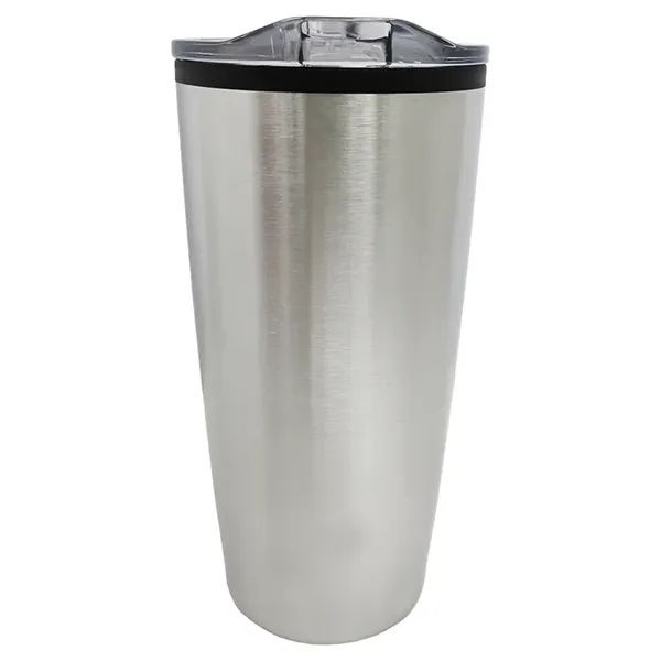 20oz double wall tumbler with stainless steel exterior, plastic liner, and... from ASI 67557 LimeLight Ent