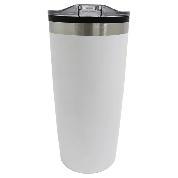 20oz double wall tumbler with stainless steel exterior, plastic liner, and... from ASI 67557 LimeLight Ent