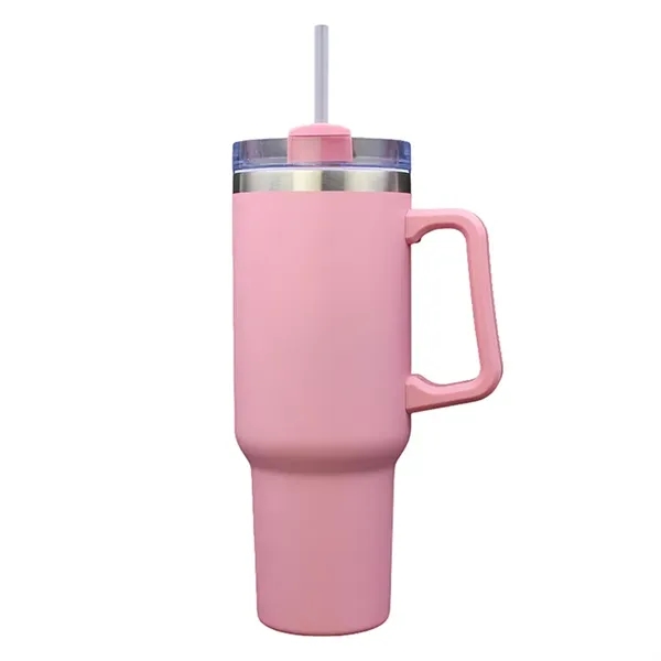 40oz vacuum insulated stainless steel mug with powder finish, sliding lid,... from ASI 67557 LimeLight Ent