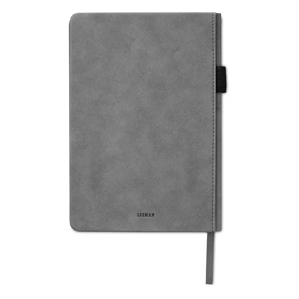 5.875" x 8.375" x 0.625" Leeman™ Nuba journal with 96 cream-colored... from ASI 79530 Prime Line