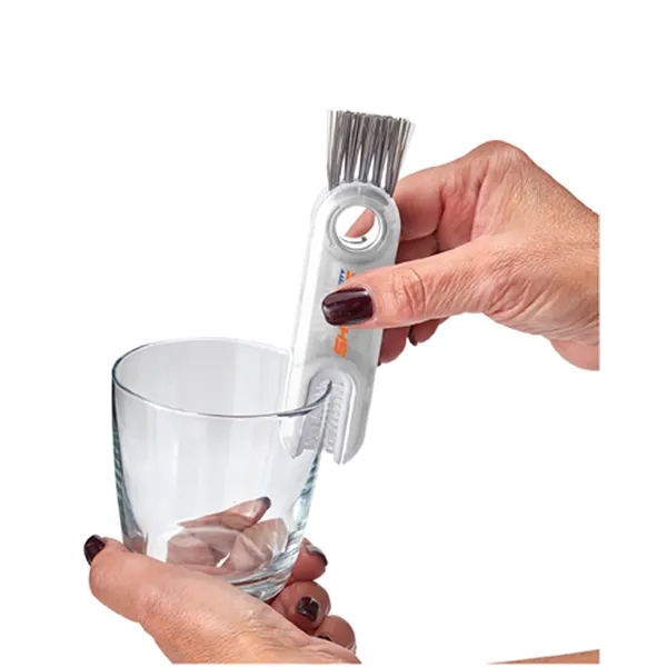 Bottle brush with silicone teeth.... from ASI 79530 Prime Line