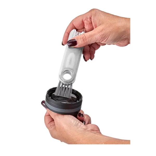 Bottle brush with silicone teeth.... from ASI 79530 Prime Line