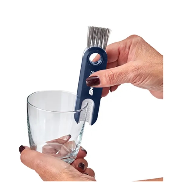 Bottle brush with silicone teeth.... from ASI 79530 Prime Line