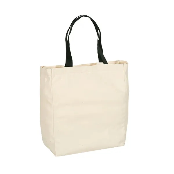 Natural 6 oz. canvas tote bag that features a shoulder length,... from ASI 79530 Prime Line