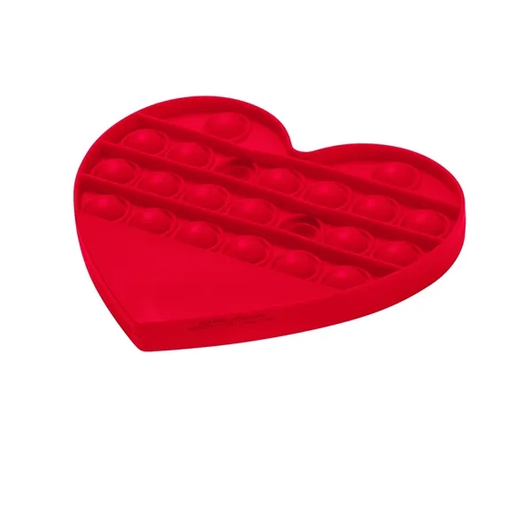Push Pop Bubble Heart Shape Fidget Sensory Toy... from ASI 79530 Prime Line