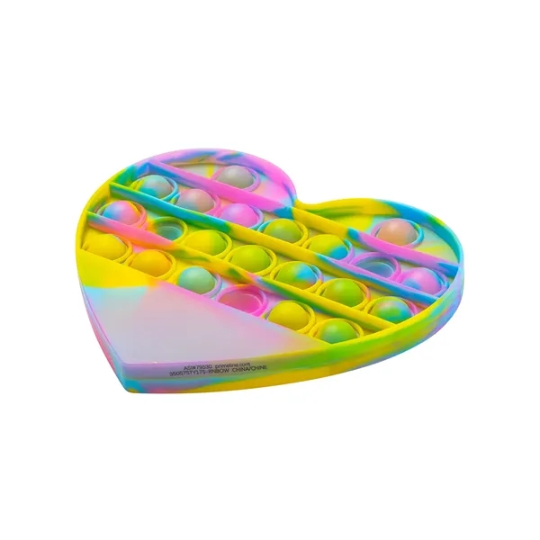 Push Pop Bubble Heart Shape Fidget Sensory Toy... from ASI 79530 Prime Line