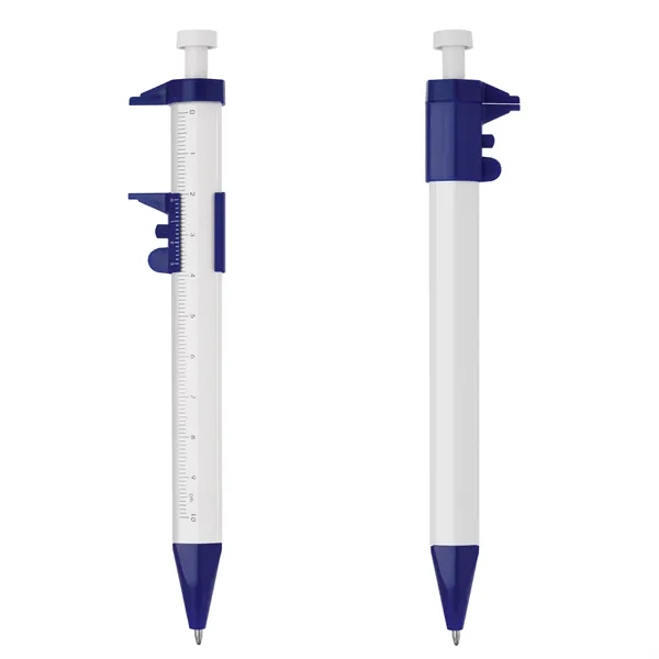 Multifunctional scale ruler vernier caliper ballpoint pen. Pen barrel with 10... from ASI 68190 Lungsal / Lungsal
